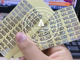 Địa chỉ làm tem nhôm siêu mỏng giá rẻ hơn 50% tại Đà Nẵng