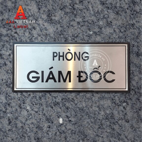 Xưởng gia công làm bảng biển số phòng tòa nhà khách sạn giá rẻ